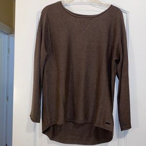 Brown wool/rayon medium Calvin Klein sweater